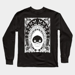 Grimoire Noir (White on Black) Long Sleeve T-Shirt